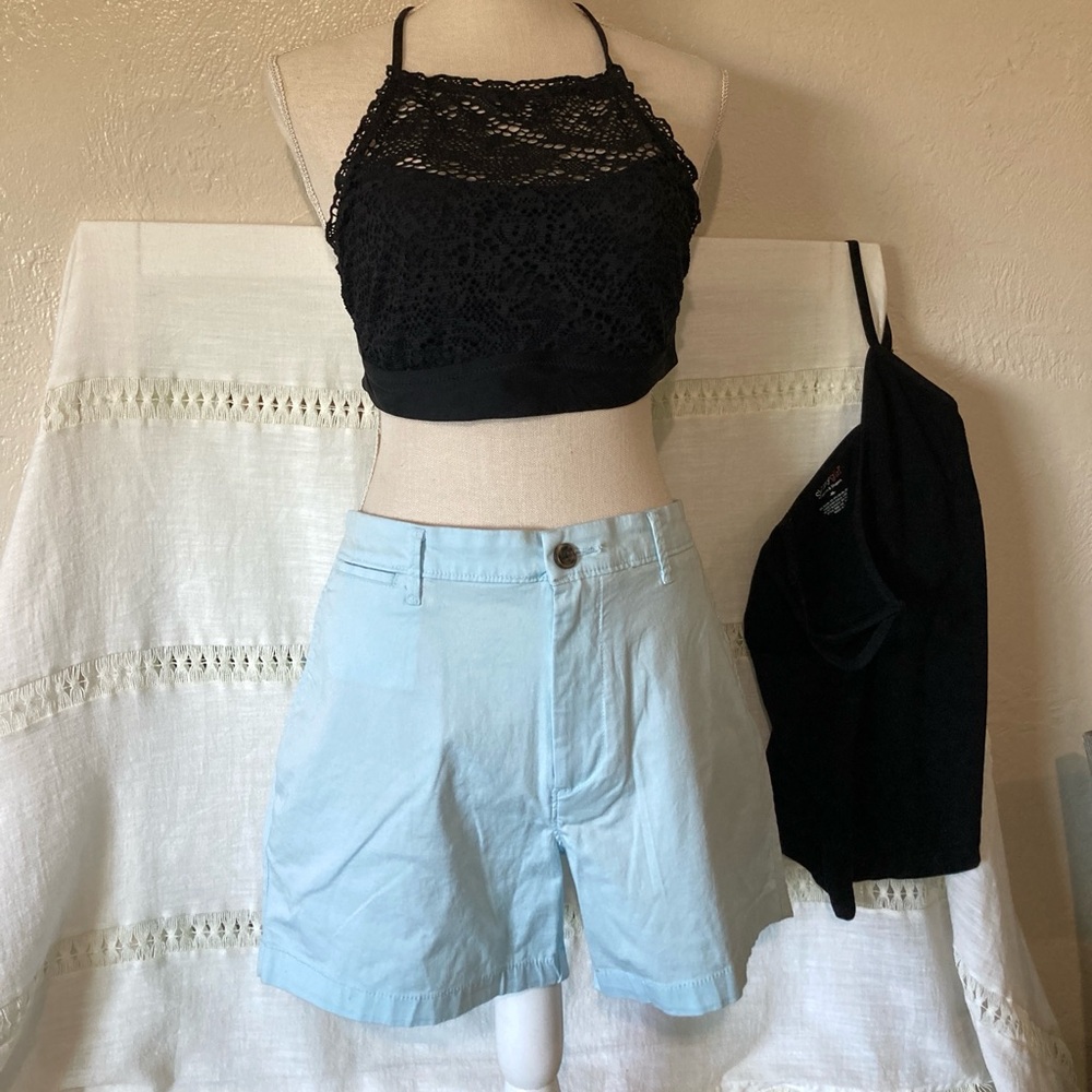 Bundle NWT shorts, Bikini Halter top, Tank Top